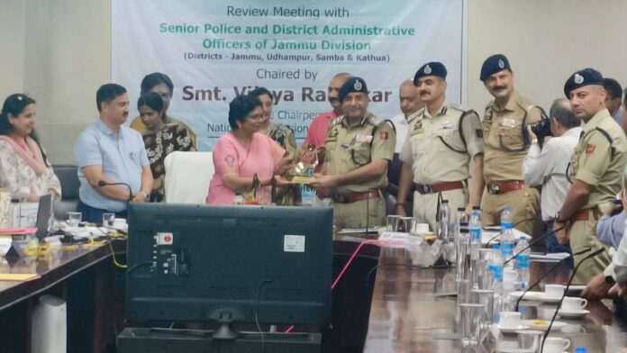 National Commission for Women addressing women's issues in Jammu